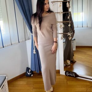 Conjunto de punto taupe