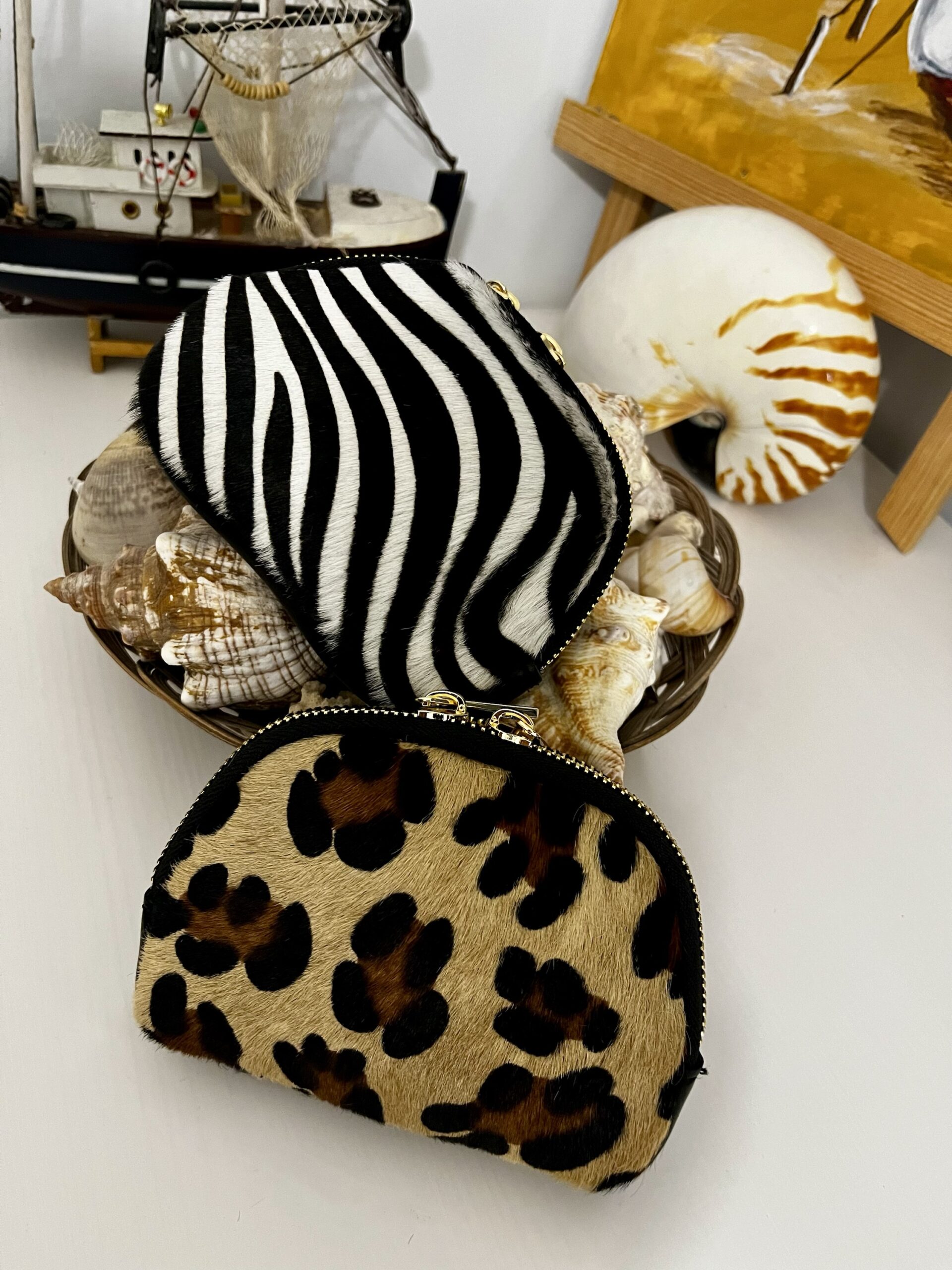 Monedero piel cebra - Imagen 2