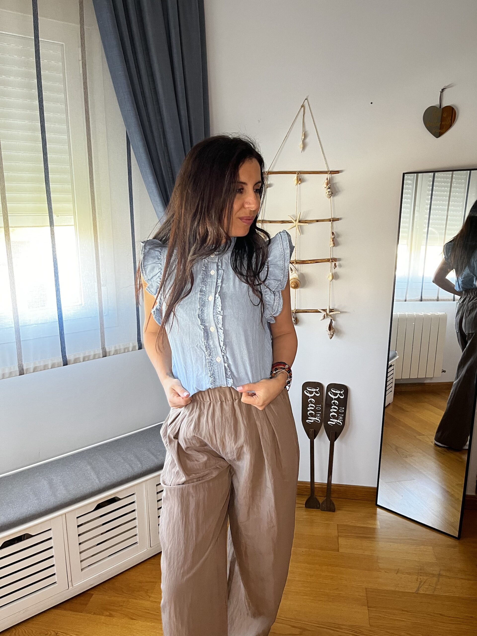 Blusa vaquera Ondas - Imagen 2