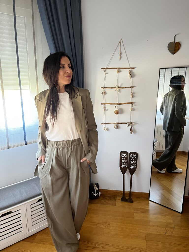 Traje lino