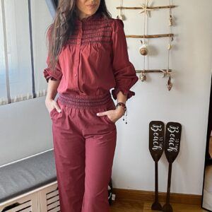 Conjunto Amour burdeos