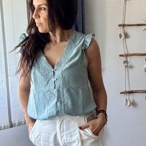 Blusa volantes