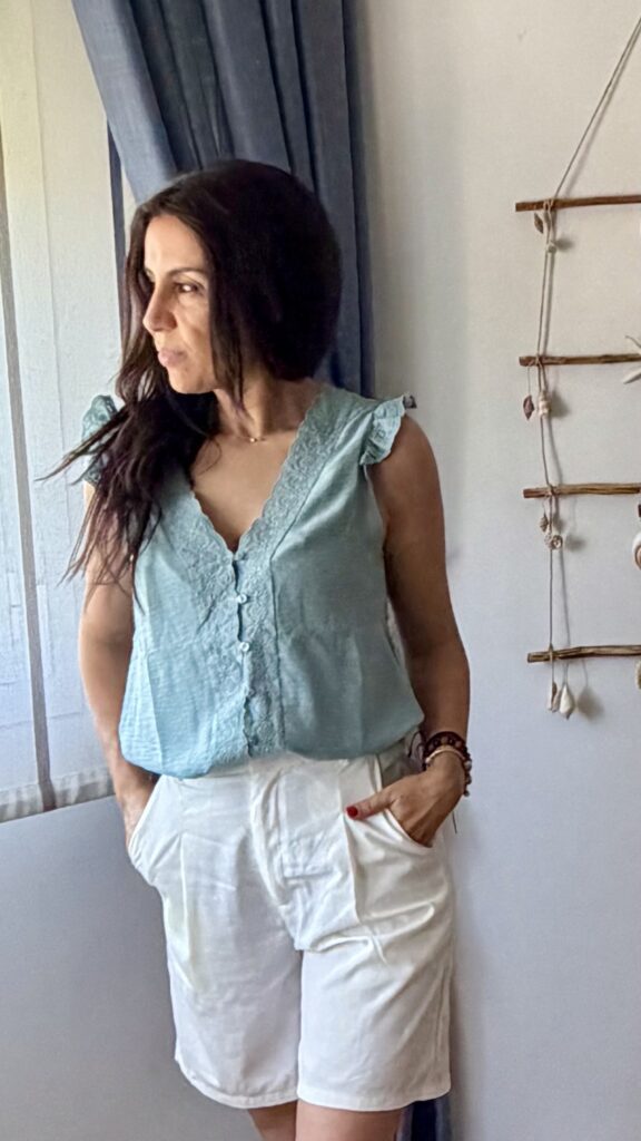 Blusa volantes