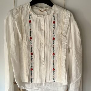 Blusa puntilla flores